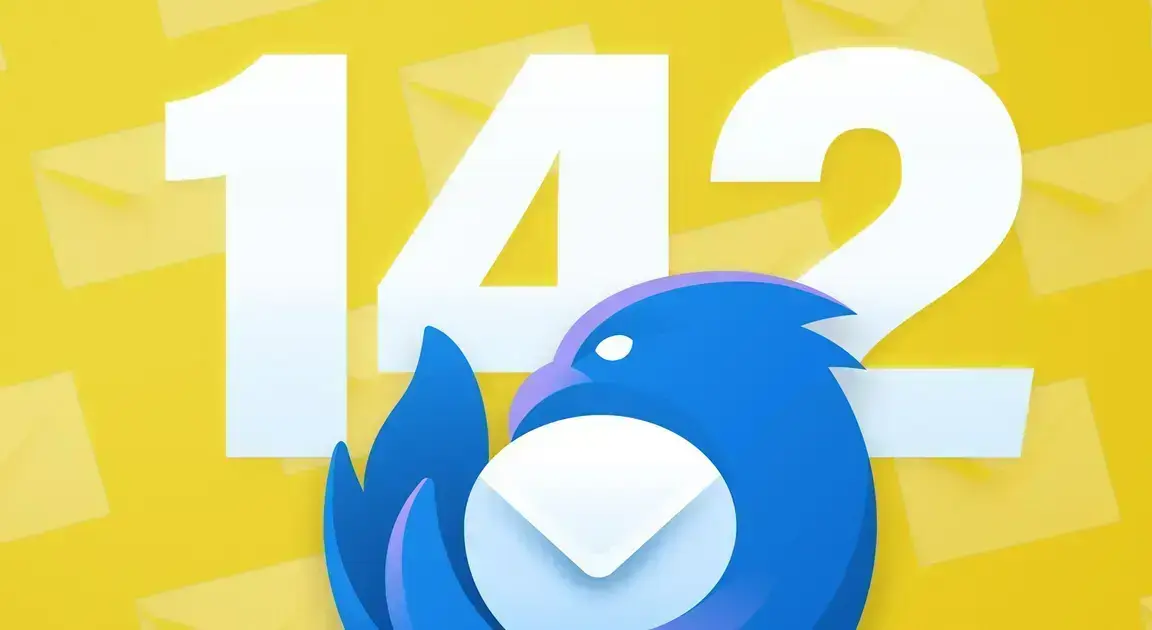 Thunderbird 142 traz novos recursos, incluindo assinatura em PDFs