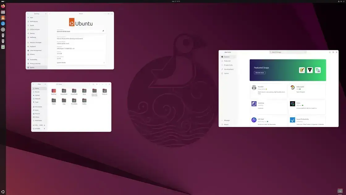 Ubuntu 25.10 entra em período de congelamento de funcionalidades até o lançamento