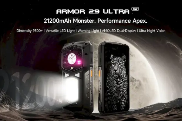 Ulefone Armor 29 Ultra: Desempenho e Bateria Gigante de 21.200mAh