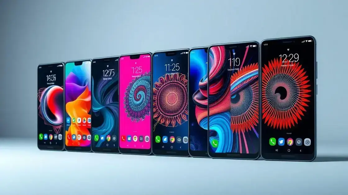 Vote na competição dos melhores designs de telas iniciais de smartphones
