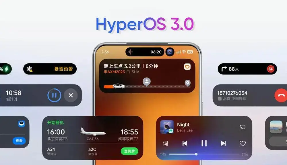 Xiaomi HyperOS 3: Uma versão aprimorada de MagicOS 9