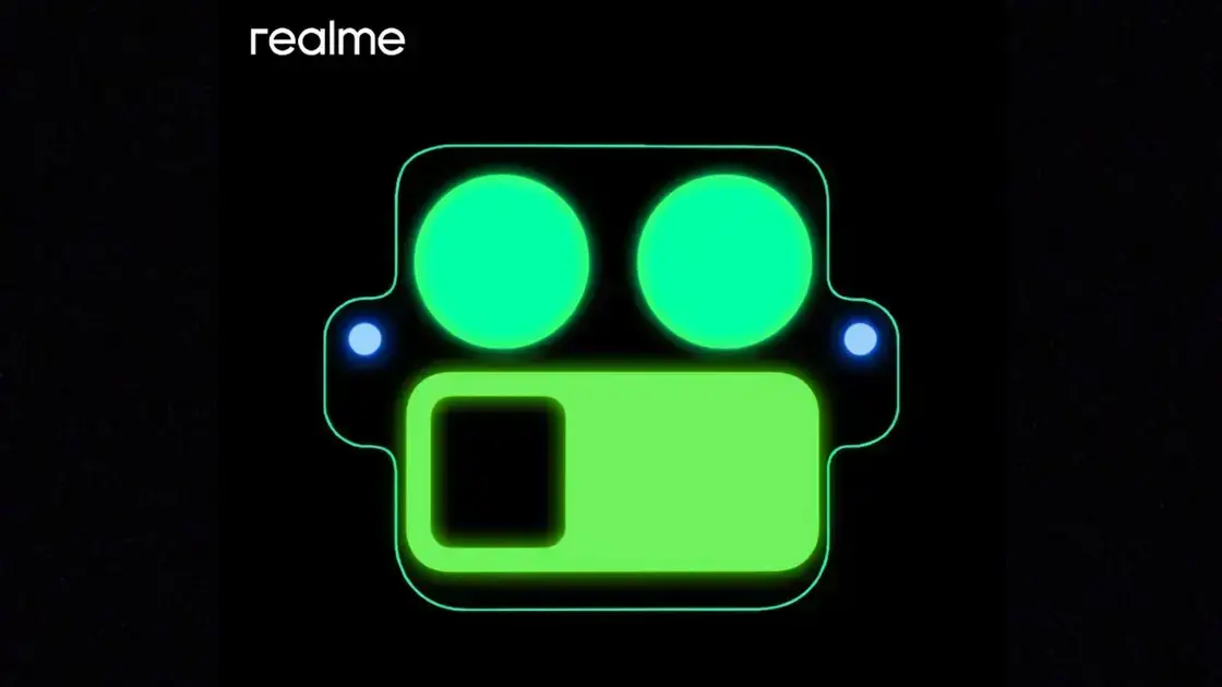 Acomode-se: O design peculiar da câmera do Realme GT8 Pro