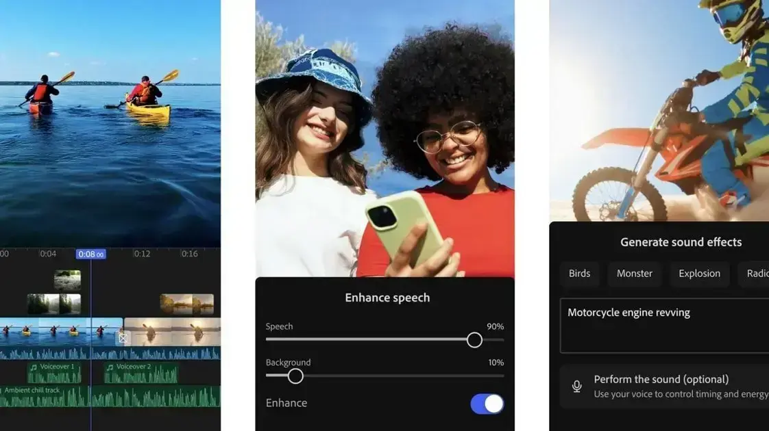Adobe Premiere chega ao iPhone: edição de vídeo na palma da mão