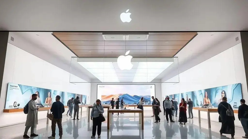 Apple inova com nova loja no Al Jimi Mall, nos Emirados Árabes 1 Apple inova com nova loja no Al Jimi Mall, nos Emirados Árabes