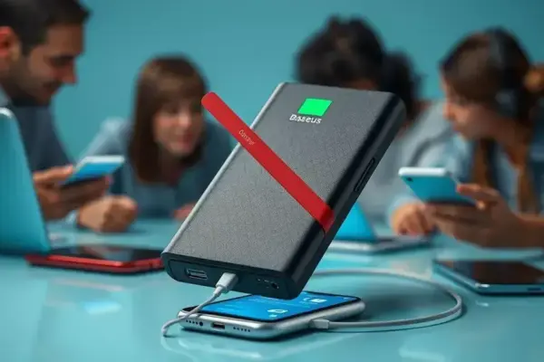 Baseus apresenta novo power bank com 20.000mAh e hotspot integrado