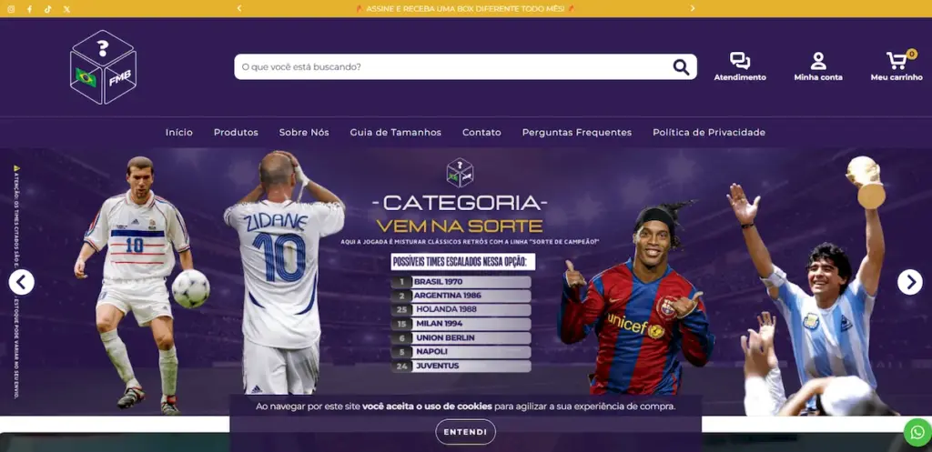 As Melhores Caixas Misteriosas de Futebol para Comprar em 2025