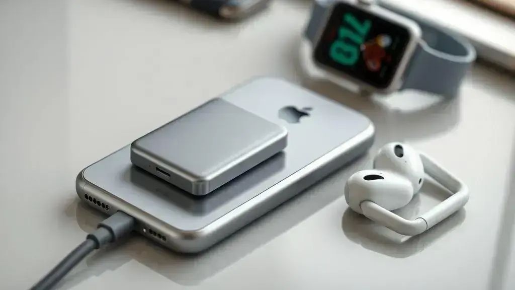 Como a bateria MagSafe do iPhone Air pode carregar seus acessórios 1 Como a bateria MagSafe do iPhone Air pode carregar seus acessórios
