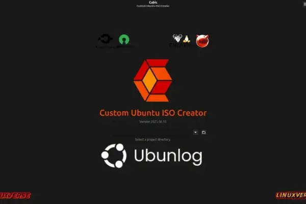 Como criar uma ISO Linux personalizada com Cubic 2025.06.93