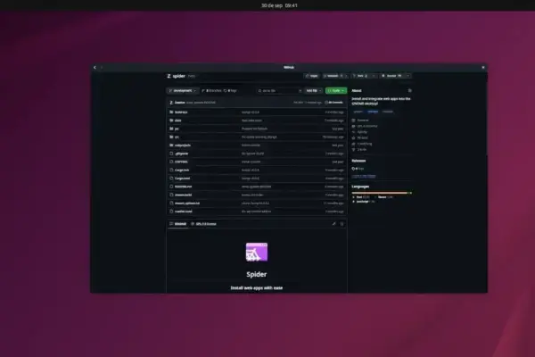 Como o Spider facilita apps web no GNOME para a sua produtividade