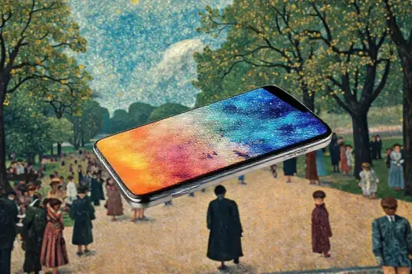 Como um quadro de 1880 pode ter influenciado os smartphones?