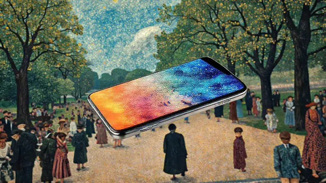 Como um quadro de 1880 pode ter influenciado os smartphones? 1 Como um quadro de 1880 pode ter influenciado os smartphones?