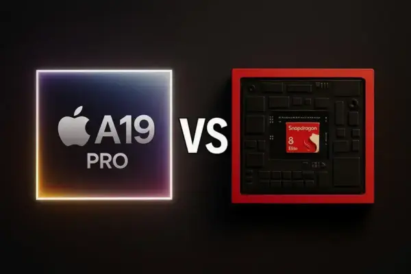 Comparação entre Snapdragon 8 Elite Gen 5 e Apple A19 Pro