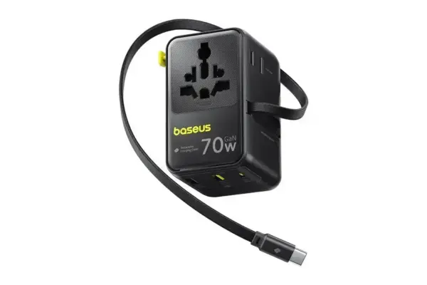 Conheça o adaptador de viagem Baseus: versatilidade em 200 países