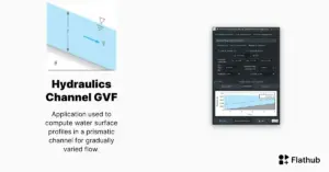 Descubra a nova ferramenta para perfis de água em canais pela Flathub