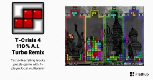 Descubra como instalar T-Crisis 4 110% A.I. Turbo Remix no Linux!