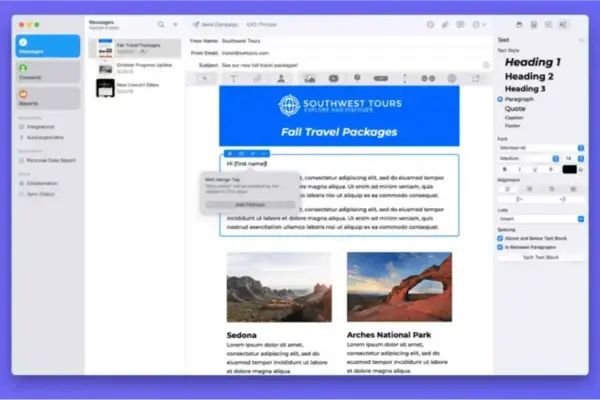 Direct Mail: A solução ideal para campanhas de e-mail em Mac