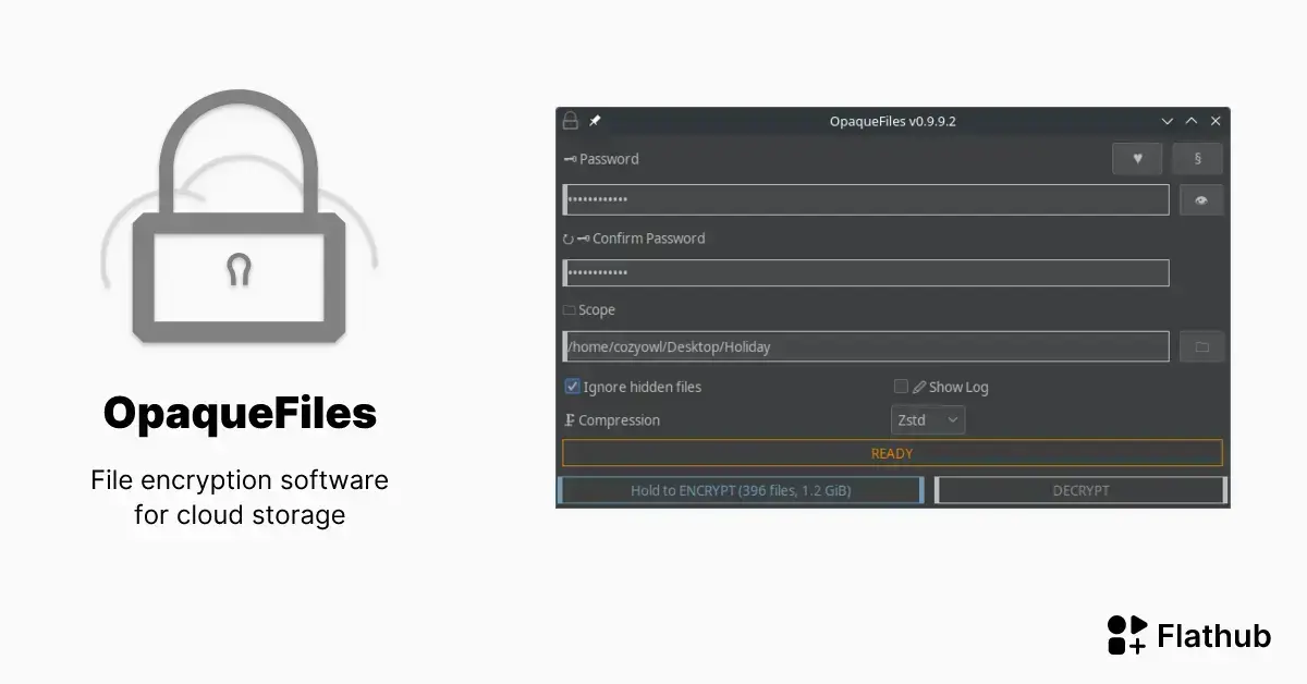 Encryptando dados de forma segura com OpaqueFiles no Linux 1 Encryptando dados de forma segura com OpaqueFiles no Linux