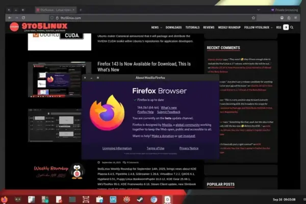 Firefox 144: Atualizações de Segurança e Melhorias na Criptografia