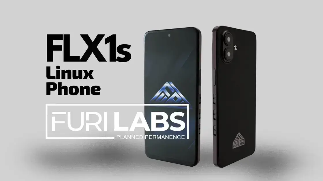 FuriLabs inicia pré-vendas do smartphone Linux FLX1s por $550