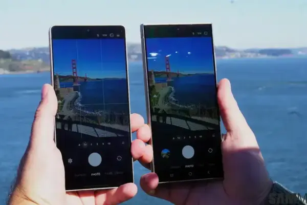 Galaxy S25 Ultra vs iPhone 17: Análise da Tela Antirreflexo