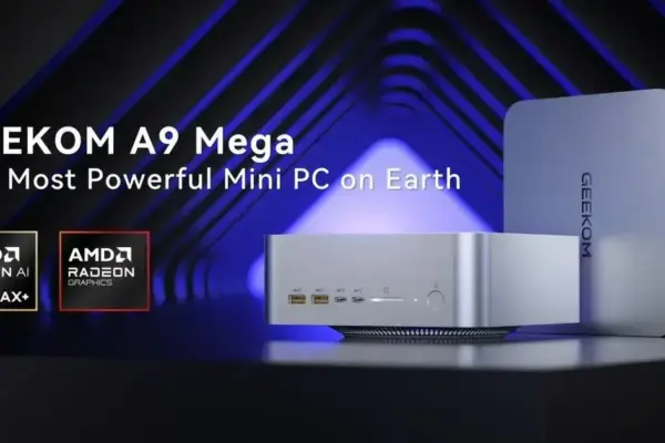 GEEKOM A9 Mega: mini PC potente com Ryzen AI Max+ chega ao Kickstarter