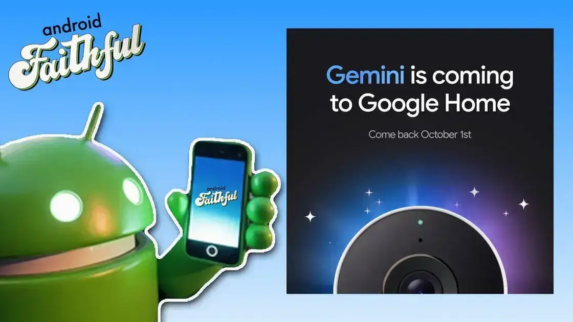 Gemini retorna ao Google Home: novidades e atualizações imperdíveis 1 Gemini retorna ao Google Home: novidades e atualizações imperdíveis