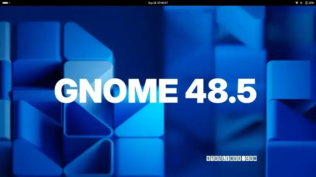 GNOME 48.5 chega com melhorias para WPA(2) e ícones de bandeja