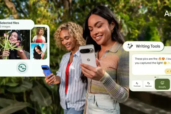 Google traz ferramentas de escrita do Gboard pra todos com nova interface no Quick Share