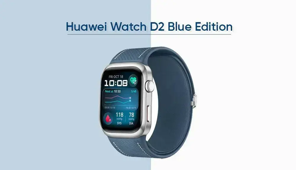 Huawei Watch D2 Blue Edition entra para pré-venda antes do lançamento