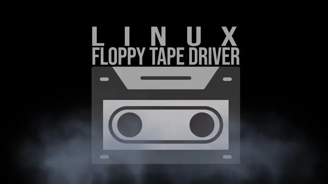IA revive driver do Linux de 25 anos para backup em fita