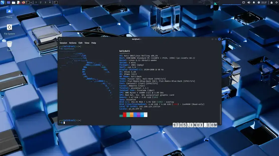 Kali Linux 2025.3 traz 10 novos ferramentas para hacking 1 Kali Linux 2025.3 traz 10 novos ferramentas para hacking