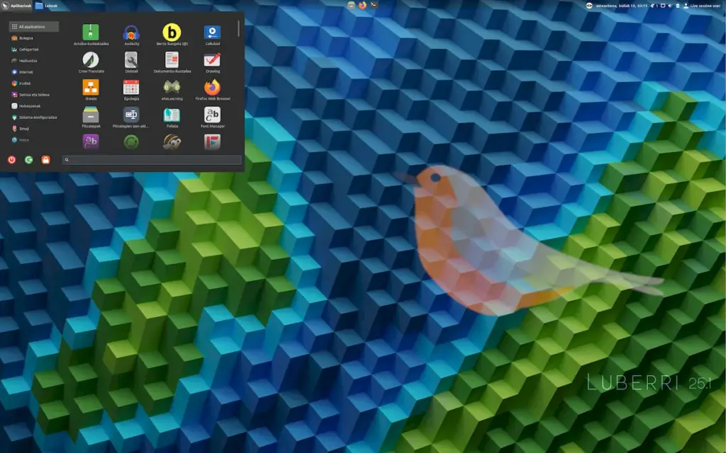 Lançamento do Luberri Linux 25.1: Novidades e Recursos