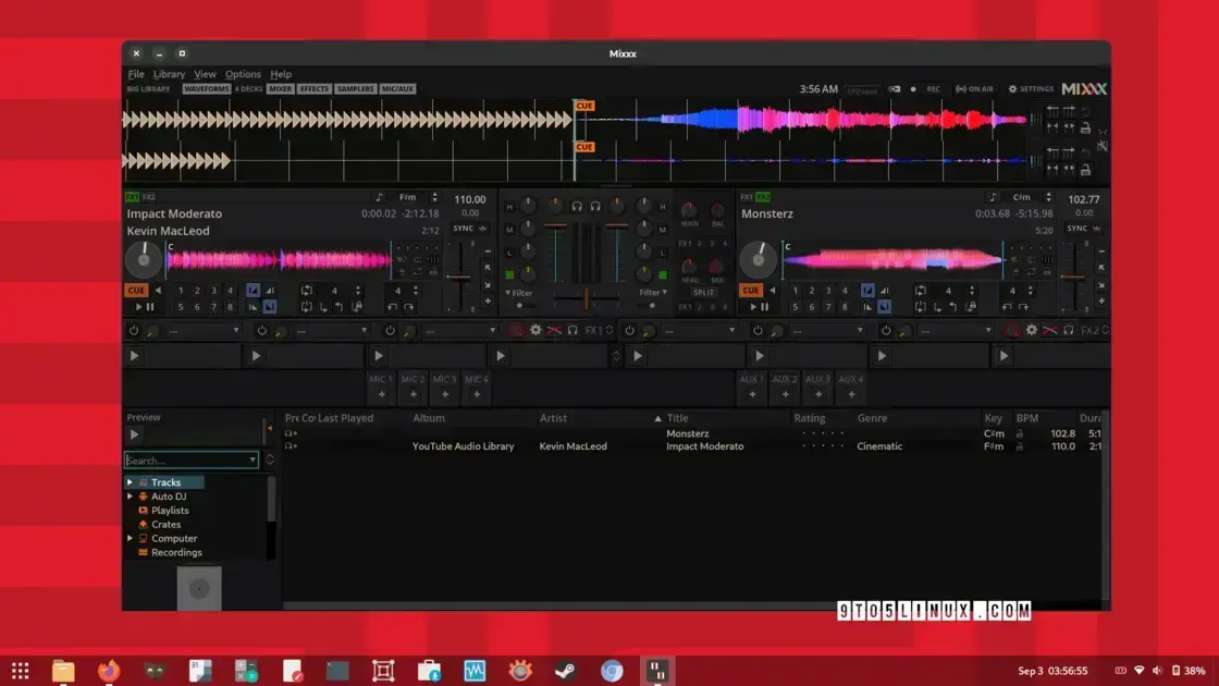 Mixxx 2.5.3 traz melhorias significativas para o sistema de vinil digital