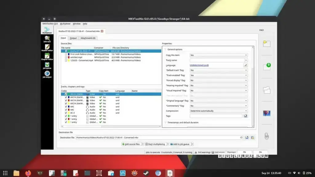MKVToolNix 95.0: Novidades na Geração de Capítulos