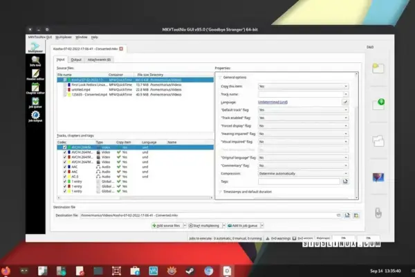 MKVToolNix 95.0: Novidades na Geração de Capítulos