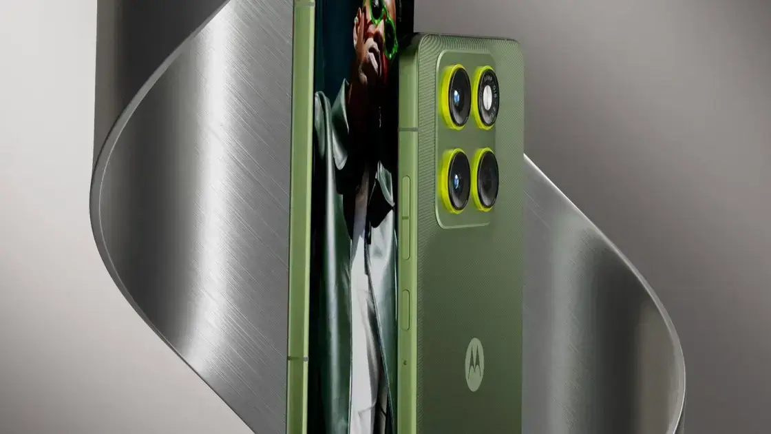 Motorola Edge 70: Design inovador promete impressionar o mercado