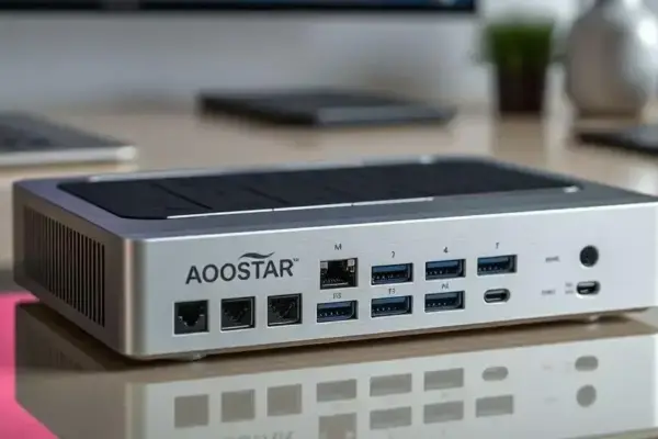 Nova Dock Gráfica AOOSTAR EG01 com Thunderbolt 5 e OCuLink a Caminho
