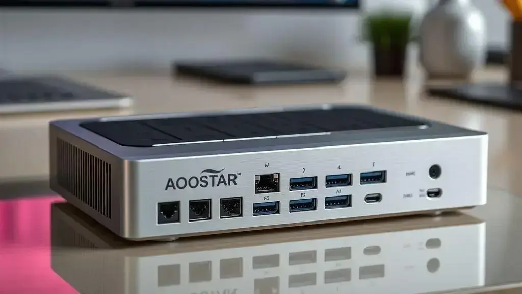 Nova Dock Gráfica AOOSTAR EG01 com Thunderbolt 5 e OCuLink a Caminho 1 Nova Dock Gráfica AOOSTAR EG01 com Thunderbolt 5 e OCuLink a Caminho