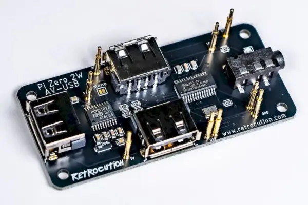 Nova placa AV-USB transforma o Raspberry Pi Zero 2 W em um hub completo