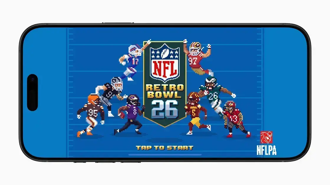 Novos Jogos Chegam ao Apple Arcade: NFL Retro Bowl e Mais