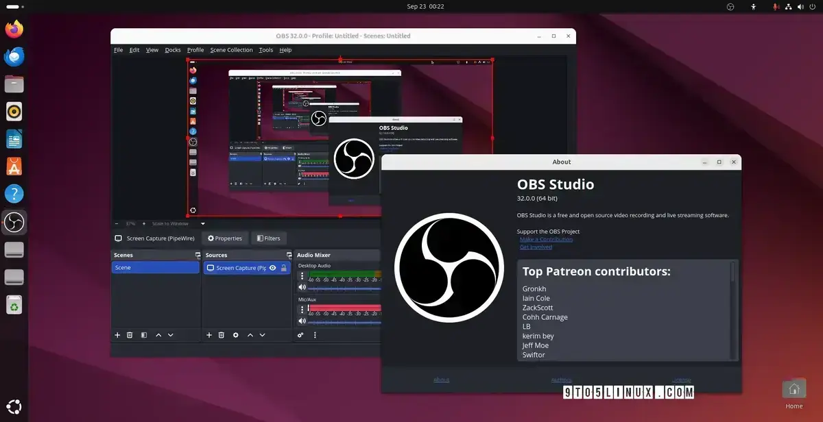 OBS Studio 32.0: Melhore suas transmissões com novidades no PipeWire