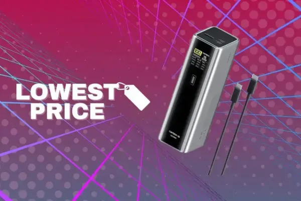 Oferta imperdível: CUKTECH 15 Ultra Power Bank em promoção por apenas $72