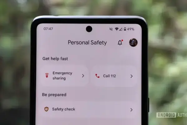 Problemas de relógio afetam novo visual do aplicativo Personal Safety