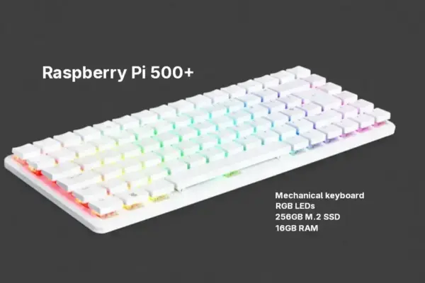 Raspberry Pi 500+: O PC all-in-one mais completo do mercado