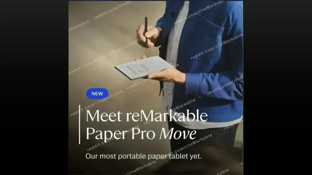 reMarkable Paper Pro Move: O novo tablet E-Ink colorido que você esperava