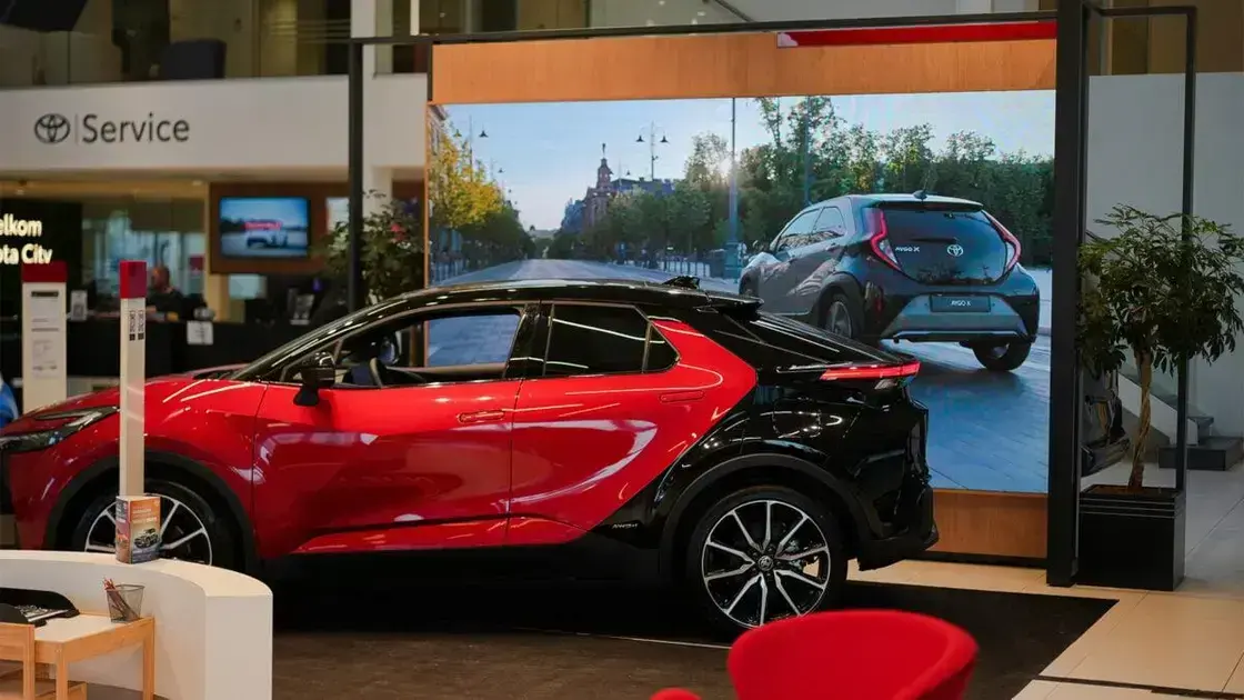Samsung amplia parceria com Toyota para soluções de sinalização digital