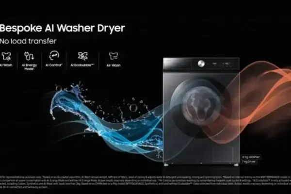 Samsung apresenta novas Lava e Seca para o mercado indiano com tecnologia avançada