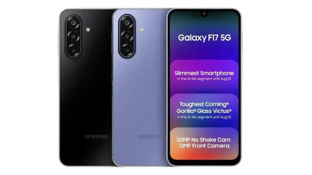 Samsung Galaxy F17: O novo smartphone barato com 6 atualizações de OS