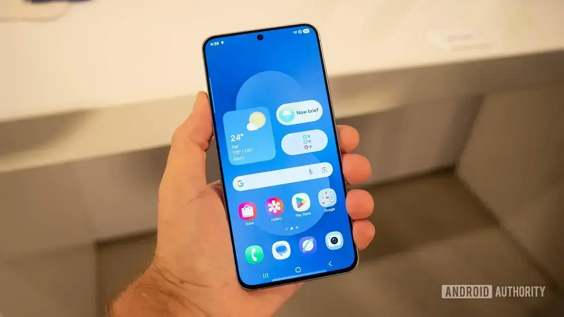 Samsung Galaxy S25 FE lança sensor de impressão digital óptico