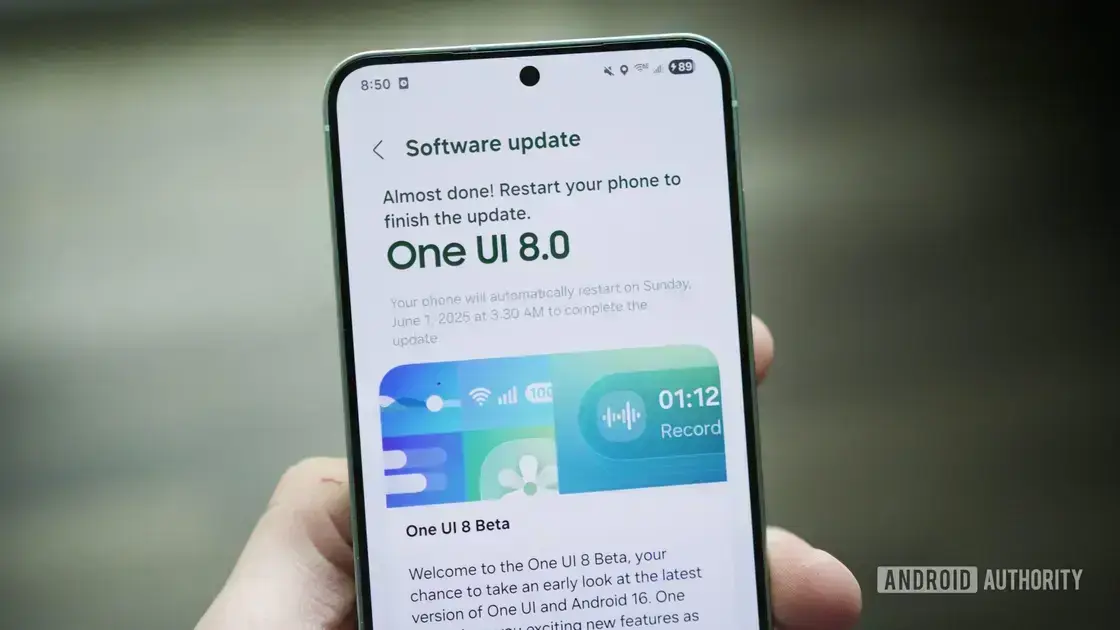 Samsung One UI 8.5: Novidades e Mudanças na Interface 1 Samsung One UI 8.5: Novidades e Mudanças na Interface